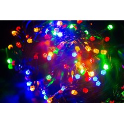 Vánoční led osvětlení - diamantové diody barevné 240led diod