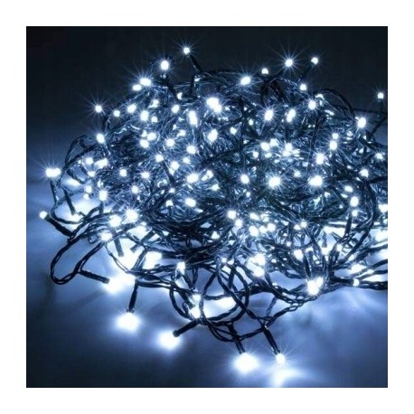 Studená bílá 300ks led diod s flash efektem